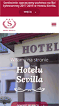 Mobile Screenshot of hotel-sevilla.pl